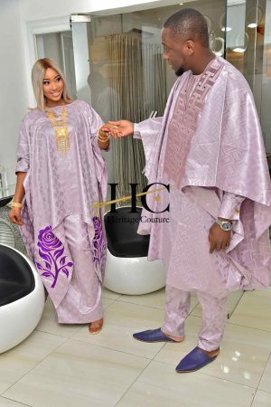 Couple Demi Grand Boubou CDGBHC004