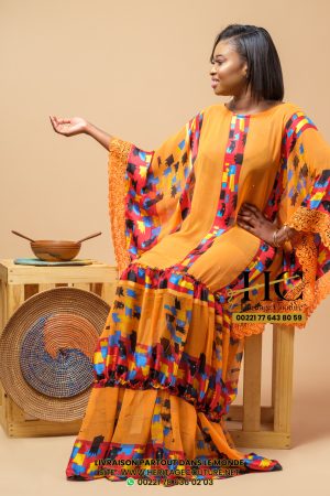 Tunique en chiffon de soie TCSHC004 Tunique en chiffon de soie TCSHC004