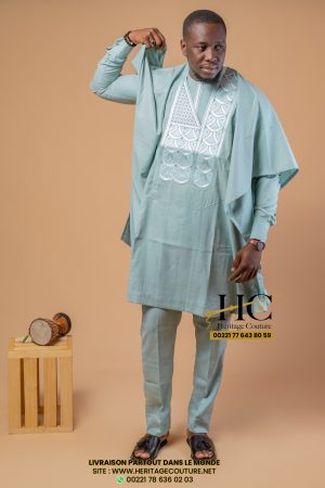 Demi Grand Boubou DGBHC003