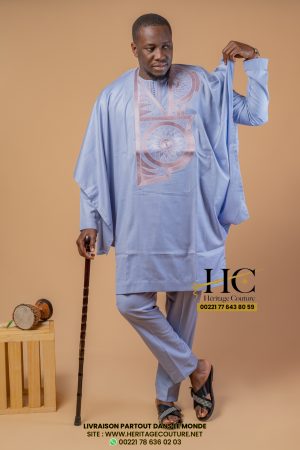 Demi Grand Boubou DGBHC005