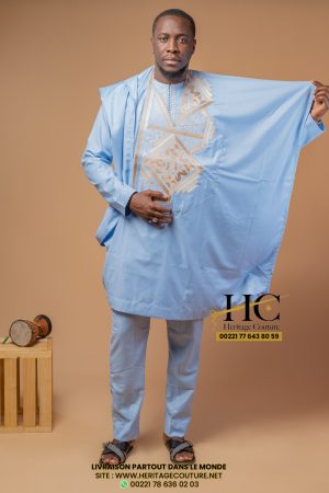 Demi Grand Boubou DGBHC007