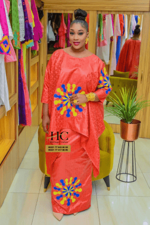 Demi Grand Boubou FDGBHC026