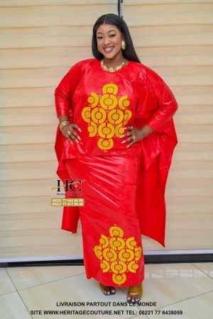 Demi Grand Boubou FDGBHC028