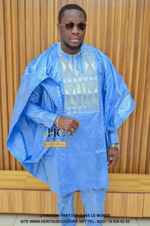 Demi Grand Boubou DGBHC011H