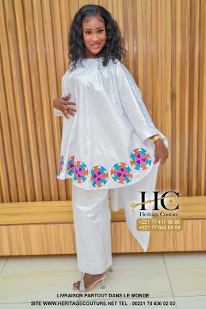 Demi Grand Boubou FDGBHC037